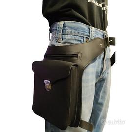 marsupio o cosciale colorado in pelle con cintura