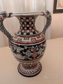 Vaso in ceramica decorato  Grazia Deruta