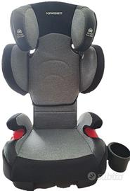 Seggiolino auto Foppapedretti 2-3 isofix nero-grig