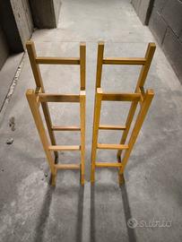 Porta carta igienica in legno naturale 