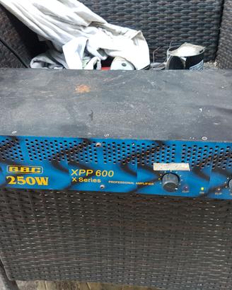 amplificatore professionale GBC XPP 600 250 W
