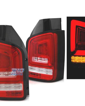 FANALI PER VOLKSWAGEN VW T5 03-09 1P FULL LED DINA