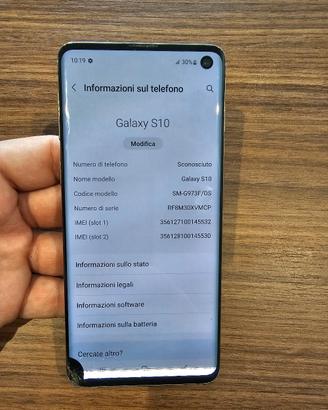 Samsung S10 128gb