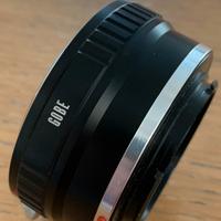 Adattatore Nikon F a EF-M