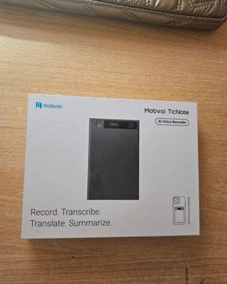 Mobvoi Ticnote - Registratore Vocale Digital AI