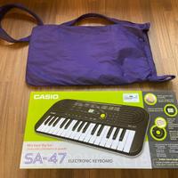 Casio SA 47 electronic keyboard tastiera