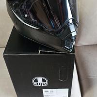 Casco AGV AX9 Carbon nero opaco