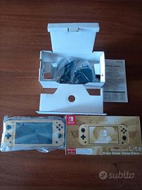 Nintendo switch lite in versione esclusiva Zelda