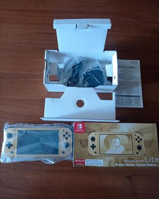 Nintendo switch lite in versione esclusiva Zelda