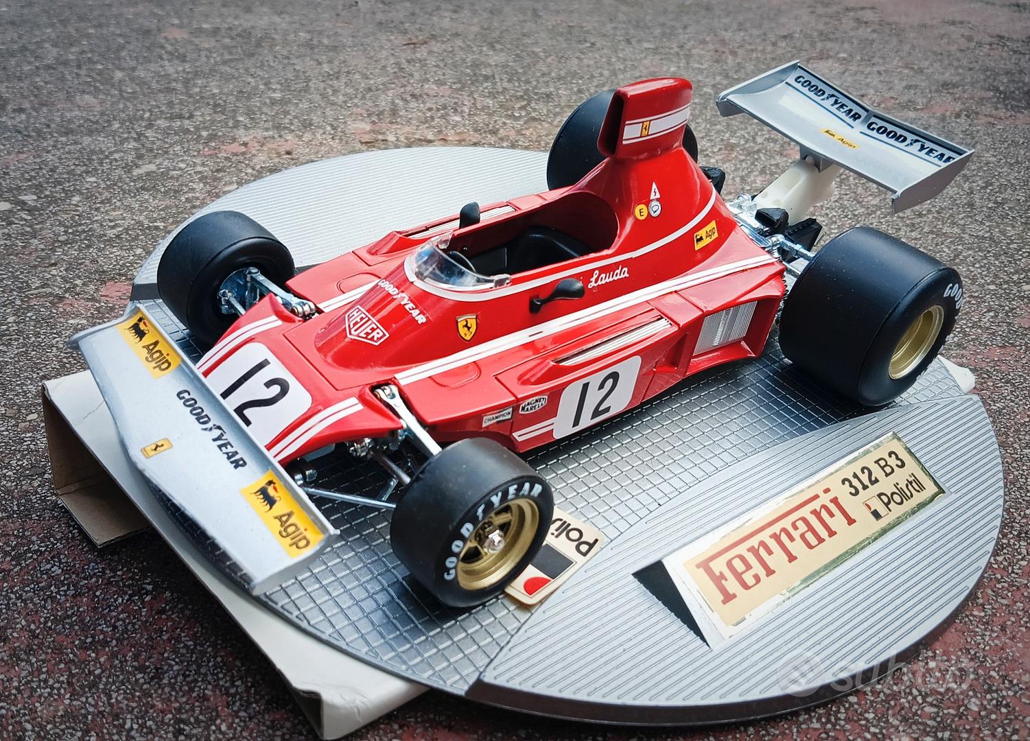 Ferrari F1 312 B3 Niki Lauda authentic Polistil 1:16