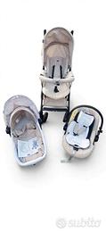 Trio Chicco Sprint 3in1 - Passeggino + Navicella +