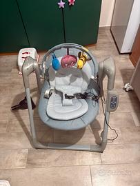 Seggiolone chicco piu inglesina altalena