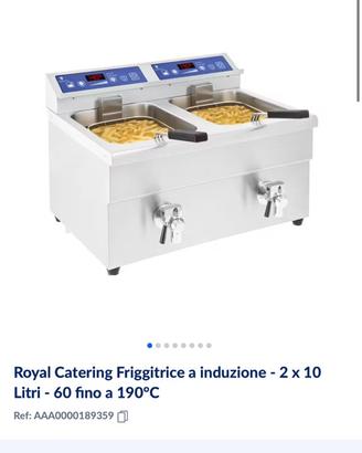 Friggitrice 2x10 litri