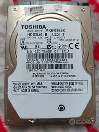 Hard Disk 640 GB Sata 2,5"