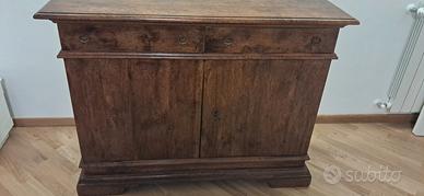 Credenza noce massello