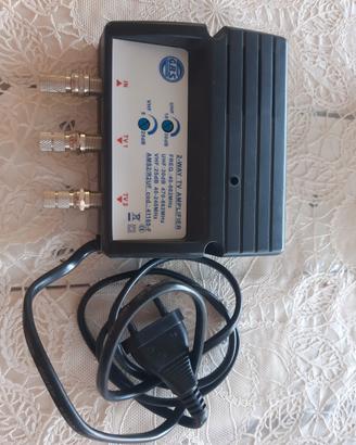 Amplificatore TV da interno a 2 vie