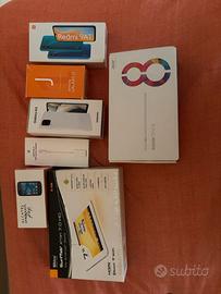 Lotto scatole VUOTE smartphone e Tablet