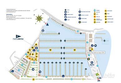 Posto barca 7,5 m molo s9 fino a marzo 2027