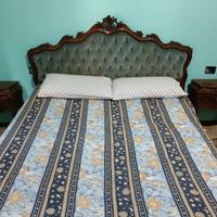 Camera da letto stile barocco in noce nazionale