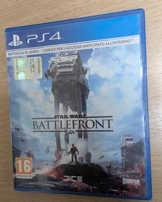 Star Wars Battlefront PS4 Disco Perfetto