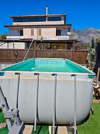 Piscina Bestway 8.200 litri + Pompa Intex a sabbia