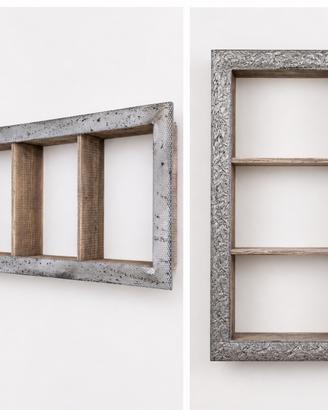 Cornici mensola in legno stile vintage/shabby chic