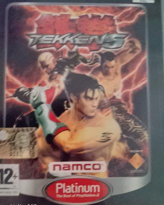 Tekken 5 versione platino per PlayStation 2