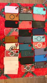 Cover iphone 14 + 4 vetro temperato