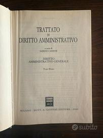 Trattato di diritto amministrativo.