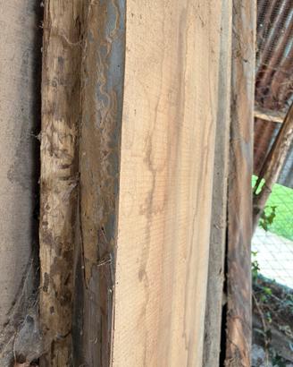 Tavole in legno massello grezzo noce/castagno