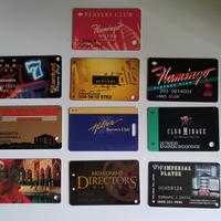 Carte prepagate dei tavoli di Las Vegas