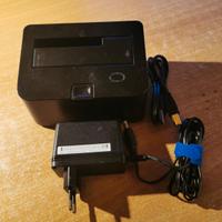 2_Docking station USB 2 x Dischi 2.5/3.5 SATA /SSD