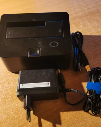 2_Docking station USB 2 x Dischi 2.5/3.5 SATA /SSD