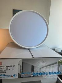 Ventilatore led soffitto