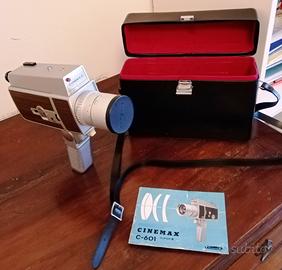 Cinepresa cinemax c-601 super 8 con valigetta