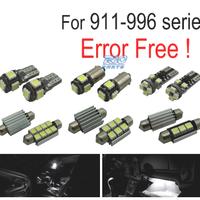 KIT 10 LAMPADE LED INTERNE PER PORSCHE 911 996 CAR