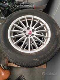 cerchi 18 e gomme Jaguar f pace