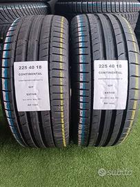 2 gomme 225 40 18 CONTINENTAL RIF1642