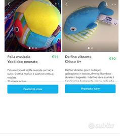 Giochi varie da 0 a 36 mesi