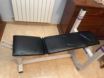 Panca palestra reclinabile