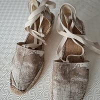 Espadrillas alte da donna Alviero Martini 40