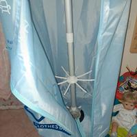 asciuga biancheria elettrico stendino