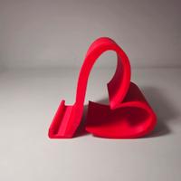 Porta telefono a cuore -

stabile e resistente 