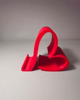 Porta telefono a cuore -

stabile e resistente 