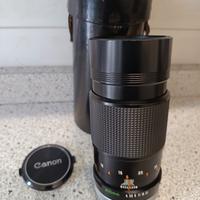 OBIETTIVO X CANON A E -1  200mm. 4