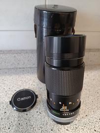 OBIETTIVO X CANON A E -1  200mm. 4