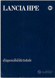 LANCIA HPE BROCHURE ORIGINALE del 1979