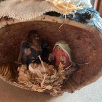 Presepe in resina natività Natale