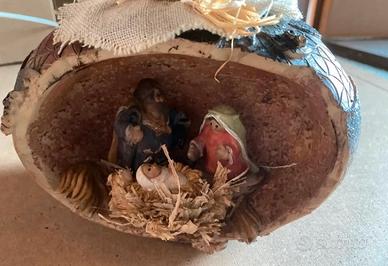 Presepe in resina natività Natale