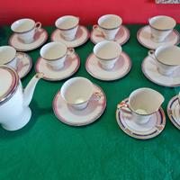 Servizio 9 Tazze da te' in porcellana Bavaria